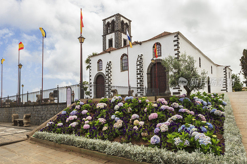 特内里费，加那利群岛(E) -伊格莱西亚(教堂)圣卡塔琳娜-塔科朗特